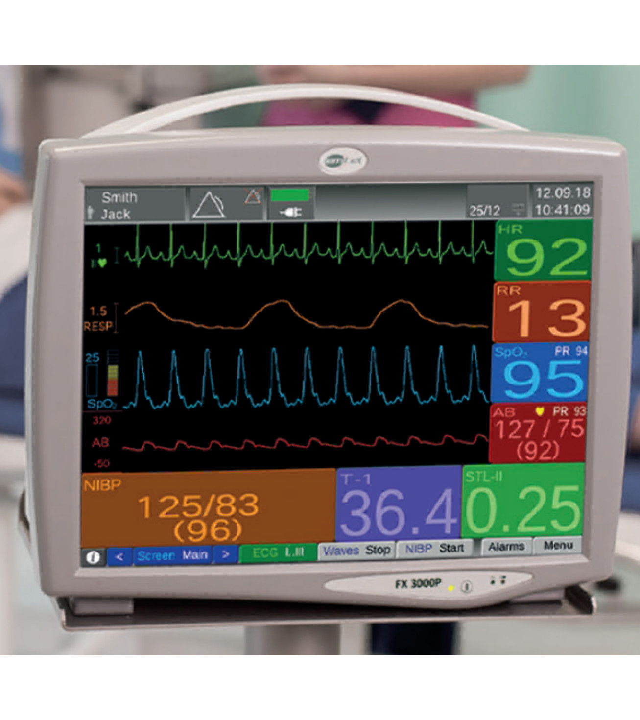 Monitor pacient multiparametru portabil FX 3000P